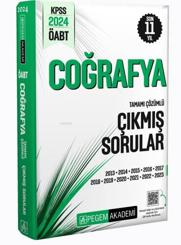 2024 KPSS ÖABT Coğrafya Tamamı Çözümlü Çıkmış Sorular - 1