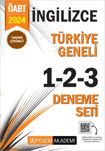 2024 KPSS ÖABT İngilizce Tamamı Çözümlü Türkiye Geneli 1-2-3 (3'lü Deneme Seti) - 1