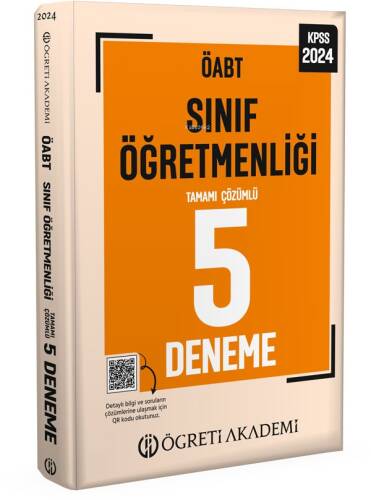 2024 KPSS ÖABT Sınıf Öğretmenliği Tamamı Çözümlü 5 Deneme - 1