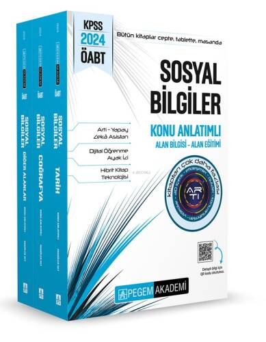 2024 KPSS ÖABT Sosyal Bilgiler Konu Anlatımlı (3 Kitap) - 1