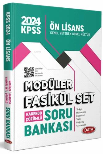 2024 KPSS Ön Lisans Soru Bankası Modüler Fasikül Set - Karekod Çözümlü - 1