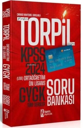 2024 KPSS Torpil Lise Ortaöğretim Ön Lisans GYGK Tek Kitap Soru Bankası - 1