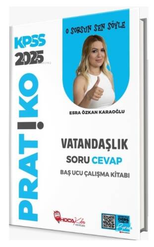 2024 KPSS Vatandaşlık Pratiko Soru Cevap Çalışma Kitabı - 1