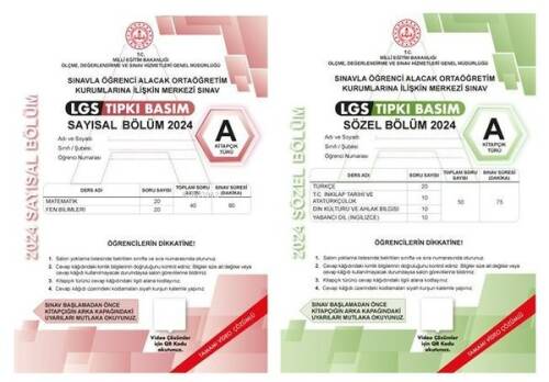 2024 LGS Çıkmış Sorular Video Çözümlü Seti - 2 Kitap Takım - 1