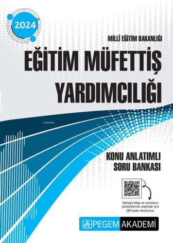 2024 Milli Eğitim Bakanlığı Eğitim Müfettiş Yardımcılığı Konu Anlatımlı Soru Bankası - 1