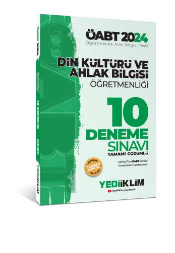 2024 ÖABT Din Kültürü Ve Ahlak Bilgisi Öğretmenliği Tamamı Video Çözümlü 10 Deneme - 1