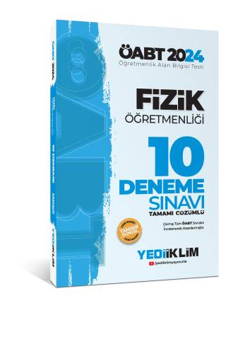 2024 ÖABT Fizik Öğretmenliği Tamamı Video Çözümlü 10 Deneme Sınavı - 1