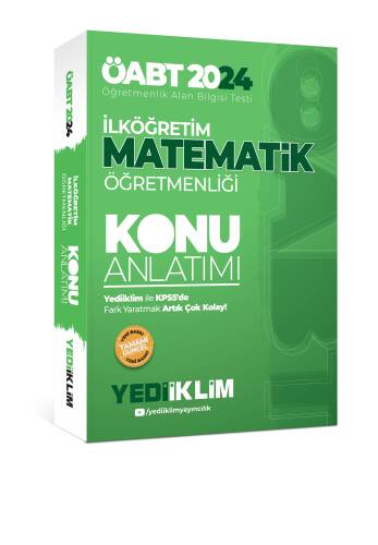 2024 ÖABT İlköğretim Matematik Öğretmenliği Konu Anlatımı - 1