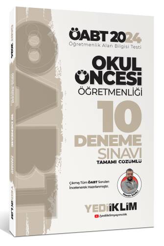 2024 ÖABT Okul Öncesi Öğretmenliği Tamamı Çözümlü 10 Deneme - 1