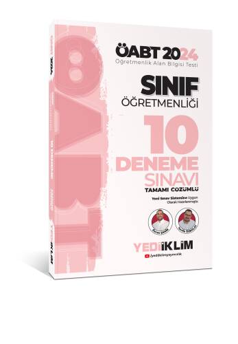 2024 ÖABT Sınıf Öğretmenliği Tamamı Çözümlü 10 Deneme Sınavı - 1