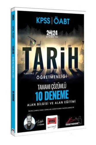 2024 ÖABT Tarih Öğretmenliği Tamamı Çözümlü 10 Deneme - 1