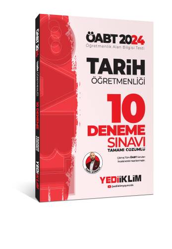 2024 ÖABT Tarih Öğretmenliği Tamamı Çözümlü 10 Deneme - 1