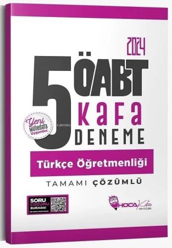 2024 ÖABT Türkçe Öğretmenliği 5 Kafa Deneme Çözümlü - 1