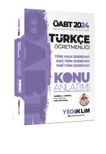 2024 ÖABT Türkçe Öğretmenliği Türk Halk Edebiyatı - Eski Türk Edebiyatı - Yeni Türk Edebiyatı Konu Anlatımı - 1