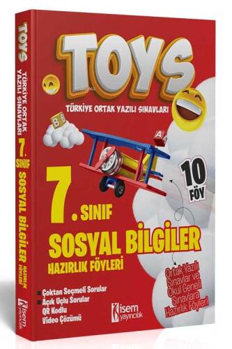 2024 TOYS 7. Sınıf Sosyal Bilgiler Hazırlık Föyleri İsem Yayıncılık - 1