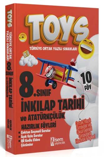 2024 TOYS 8. Sınıf İnkılap Tarihi ve Atatürkçülük Hazırlık Föyleri İsem Yayıncılık - 1