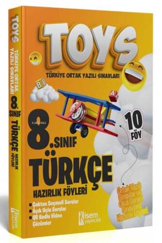 2024 TOYS 8. Sınıf Türkçe Hazırlık Föyleri İsem Yayıncılık - 1