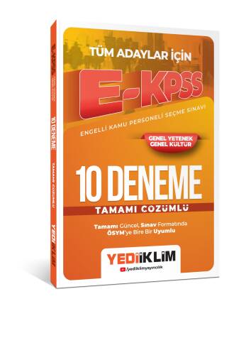 2024 Tüm Adaylar İçin Ekpss Tamamı Çözümlü 10 Deneme - 1