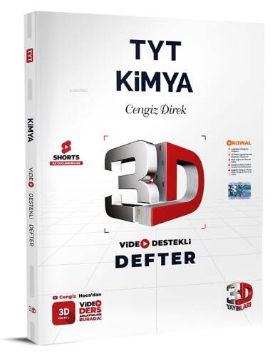 2024 TYT 3D Kimya Video Destekli Defter - 1