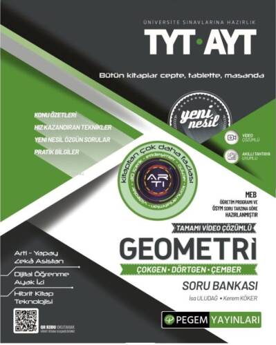 2024 TYT-AYT Geometri Çokgen-Dörtgen-Çember Soru Bankası - 1