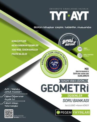 2024 TYT-AYT Geometri Üçgenler Soru Bankası - 1