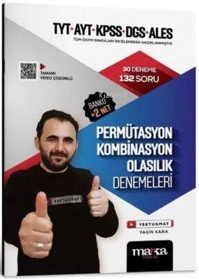 2024 TYT AYT KPSS DGS ALES Permütasyon Kombinasyon Olasılık Denemeleri - 1