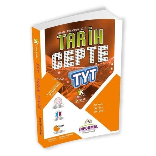 2024 TYT TARİH CEPTE KONU-SORU-CEVAP ÖSYM ANALİZ SERİSİ - 1