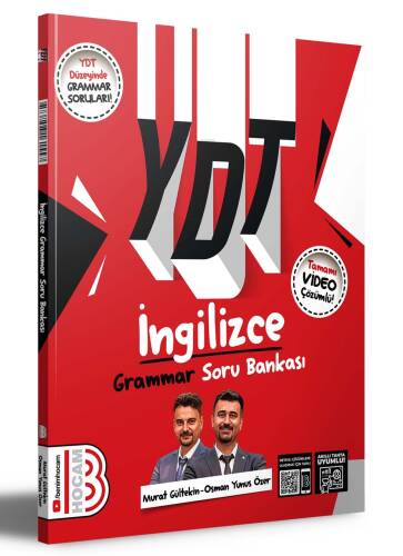 2024 YDT İngilizce Grammar Soru Bankası Benim Hocam Yayınları - 1