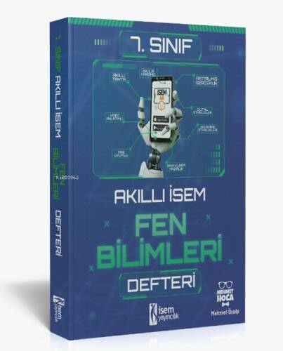 2025 Akıllı 7. Sınıf Fen Bilimleri Defteri İsem Yayıncılık - 1