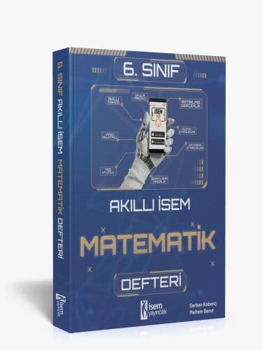 2025 Akıllı İsem 6.Sınıf Matematik Defteri - 1