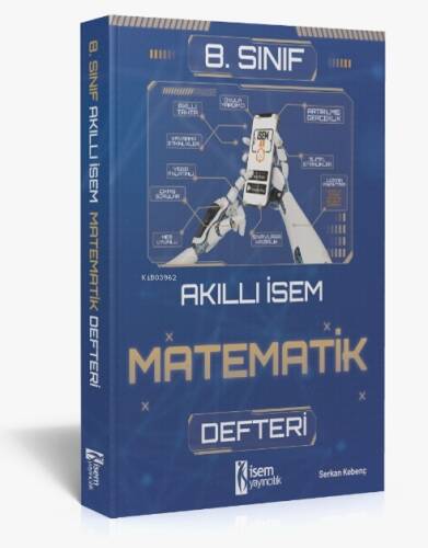 2025 Akıllı İsem 8. Sınıf Matematik Defteri İsem Yayıncılık - 1