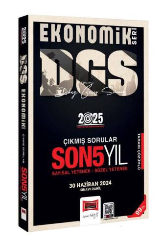 2025 DGS Ekonomik Seri Son 5 Yıl Sayısal-Sözel Yetenek Çıkmış Sorular - 1