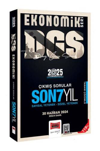 2025 DGS Ekonomik Seri Son 7 Yıl Sayısal-Sözel Yetenek Çıkmış Sorular - 1