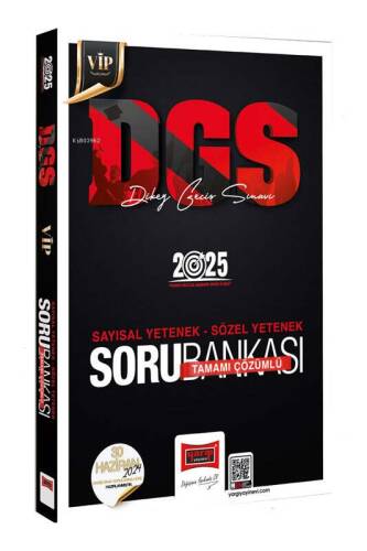 2025 DGS VİP Sayısal-Sözel Tamamı Çözümlü Soru Bankası - 1