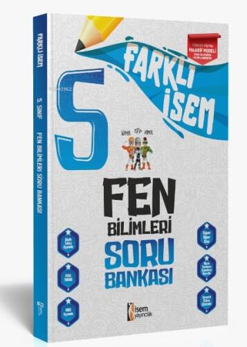 2025 Farklı İsem 5. Sınıf Fen Bilimleri Soru Bankası İsem Yayıncılık - 1