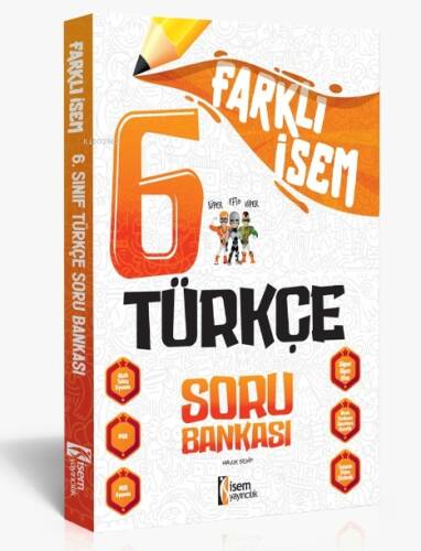 2025 Farklı İsem 6. Sınıf Türkçe Soru Bankası İsem Yayıncılık - 1