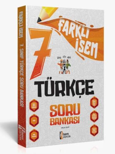 2025 Farklı İsem 7. Sınıf Tüm Dersler Soru Bankası İsem Yayıncılık - 1