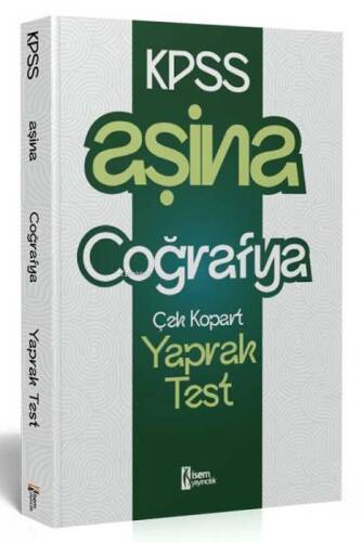 2025 Kpss Aşina Coğrafya Çek Kopart Yaprak Test - 1