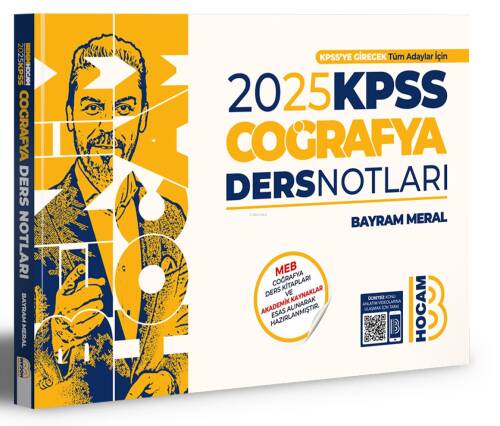 2025 KPSS Coğrafya Video Ders Notları - 1