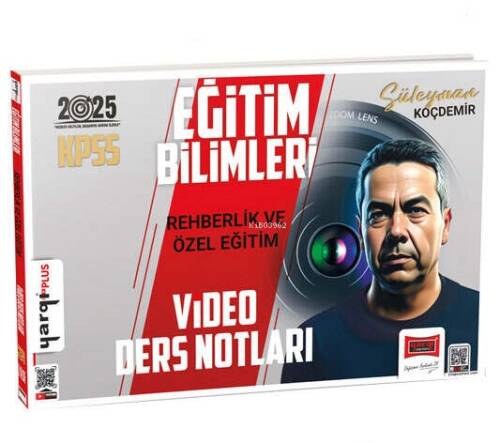 2025 KPSS Eğitim Bilimleri Rehberlik ve Özel Eğitim Video Ders Notları - 1