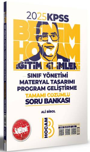 2025 KPSS Eğitim Bilimleri Sınıf Yönetimi Materyal Tasarımı Program Geliştirme Tamamı Çözümlü Soru Bankası - 1