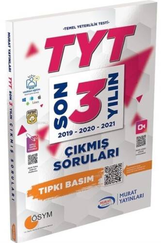 2577 - TYT Son 3 Yılın Çıkmış Sınav Soruları (2019-21) - 1