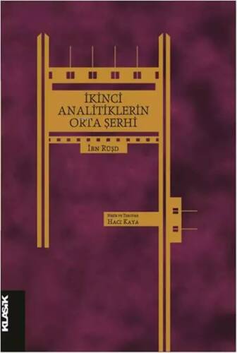 2.Analitikler'İn Orta Şerhi - 1