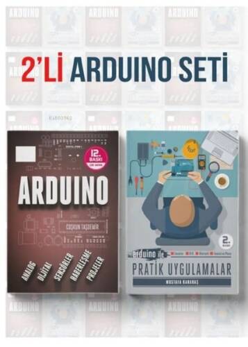 2'li Arduino Eğitim Seti - 2 Kitap Takım - 1