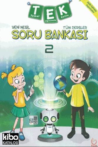 2.Sınıf Tek Tüm Dersler Yeni Nesil Soru Bankası; Akıllı Tahtaya Uyumludur - 1