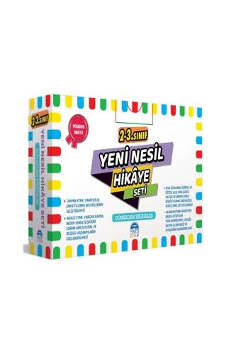 2.ve 3. Sınıf Yeni Nesil Hikaye Seti - Mavi - 1