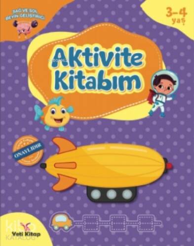 3-4 Yaş Aktivite Kitabı - 1