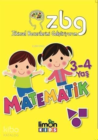 3 - 4 Yaş Matematik - Zihinsel Becerilerimi Geliştiriyorum - 1