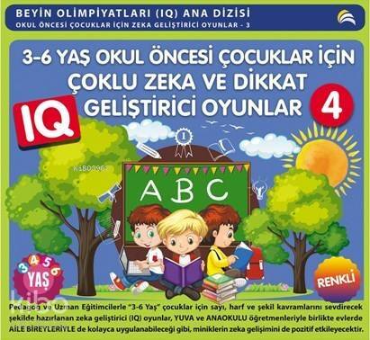 3-6 Yaş Okul Öncesi Çocuklar İçin Çoklu Zeka ve Dikkat Geliştirici Oyunlar 4 - 1