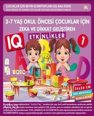 3-7 Yaş Okul Öncesi Çocuklar İçin Zeka ve Dikkat Geliştiren Etkinlikler 1 - 1